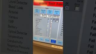 Alarm Test Failed Tip II Machine Set Up #dialysismachine #dialysistechnician #healthcareworker