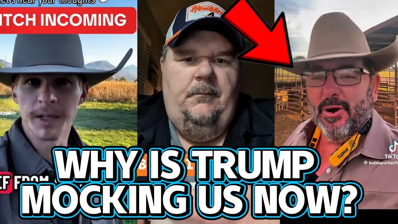 White American Ranchers FURIOUS And RAGED At Trump As They CLAIM Trump ...