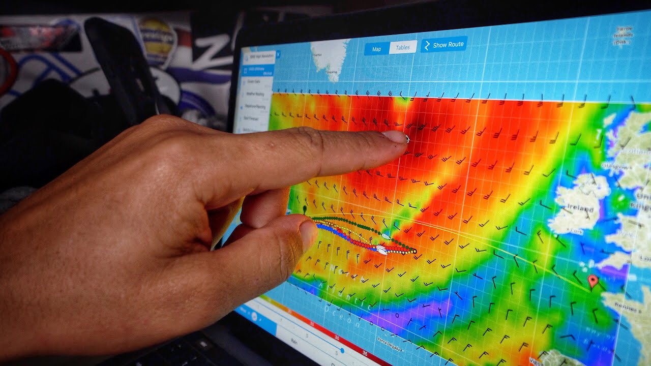 Avoiding Bad Weather at Sea — DAY 3 / North Atlantic Crossing | Sailing Uma [Step 192.03]