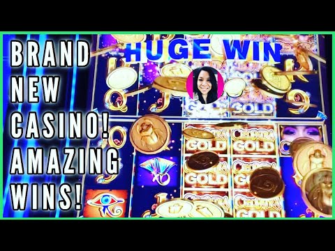 PLAYING at the NEW Emerald Queen Casino •  BEST RUN on CLEOPATRA GOLD with my LAST $100