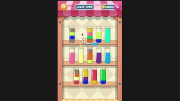 Water Sort Puzzle I Level 1499 I  Facebook I SOLVED