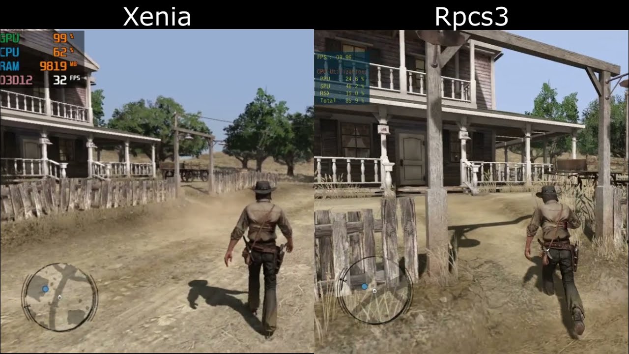 Skate 3  RPCS3 Vs Xenia Canary - GTX 1660 / i5 8600 