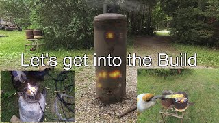 Homemade Charcoal Generator Retort Build, Using My New Plasma Cutter
