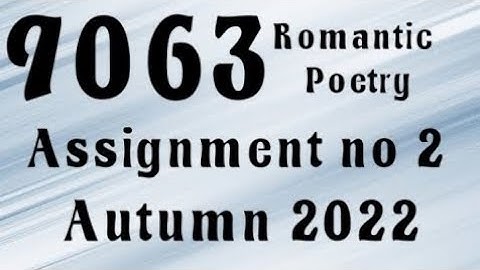 AIOU Code 9063 Solved Assignment No.2 Autumn 2022 #aiou #aiousolveassignments