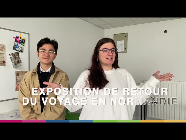 Exposition temporaire 🔎 sur le voyage en Normandie