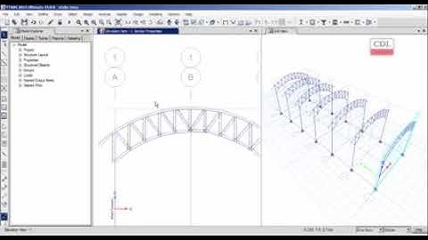 ETABS Design of Curved Truss   YouTube