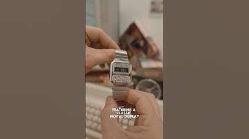 Casio A100WE-7BEF: Retro Style Meets Modern Functionality! ⏱️ #CasioRetro #CasioA100WE #affordable