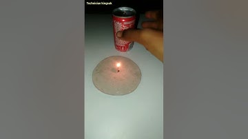 coca cola can life hack // juice can experiment// #short