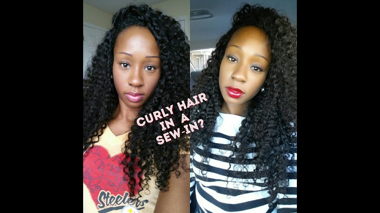 Curly Hair For A Sew In Maintenance Tutorial YouTube