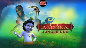 LITTLE KRISHNA JUNGLE RUN - ANDROID GAMEPLAY