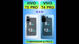 Vivo T5 Pro Vs Vivo T4 Pro Full Comparison &amp; Price in Pakistan India &amp; Bangladesh