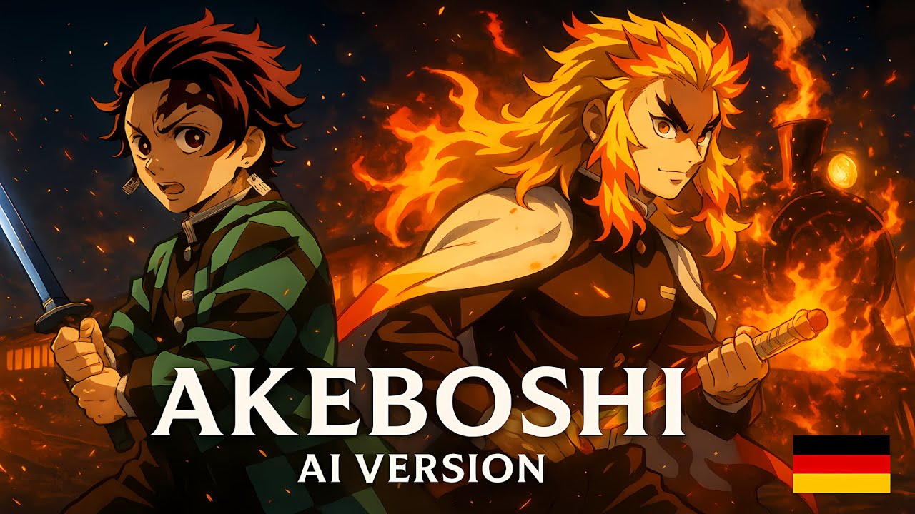 Demon Slayer - Akeboshi (Opening 2)【Deutsche AI Version】