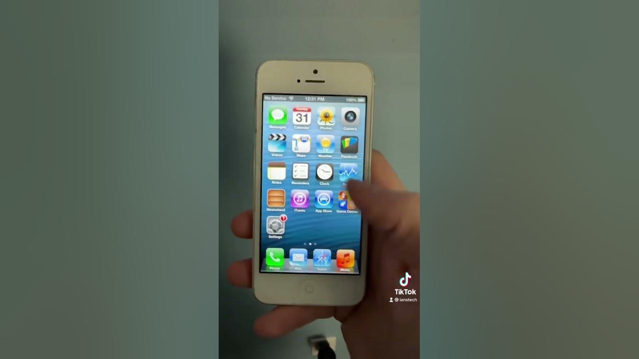 Ios 6 on the iphone 5 was just beautiful youtube