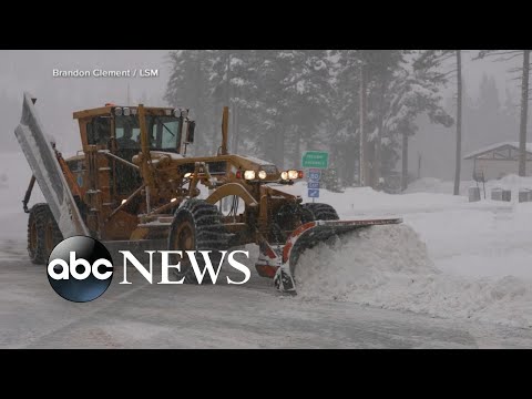 Winter weather moves across the country l GMA