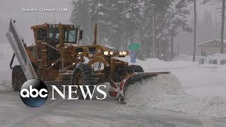 Winter weather moves across the country l GMA