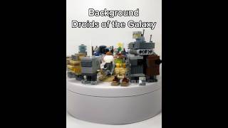 Backgrounds Droids of the Galaxy! | LEGO Star Wars Droids | #clonecreatesclassics #customfigures