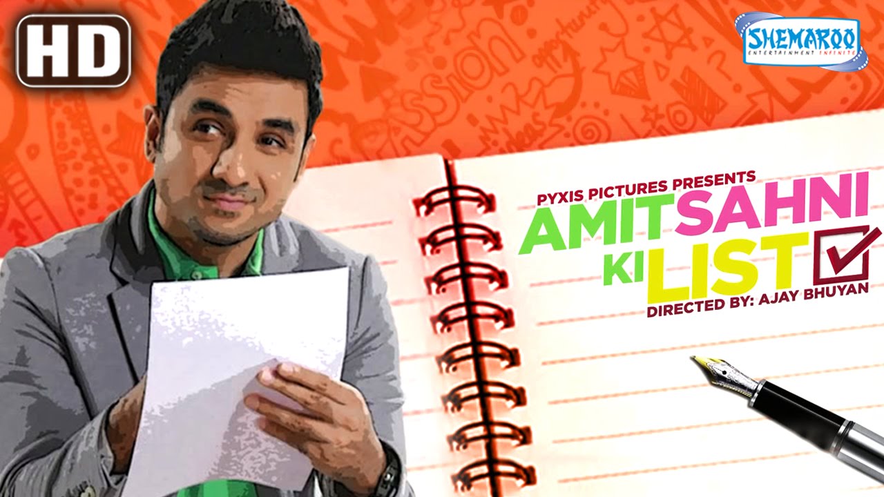 Download Amit Sahni Ki List (2014) HD - Latest Comedy Movie - Vir Das - Vega Tamotia - Kavi Shastri