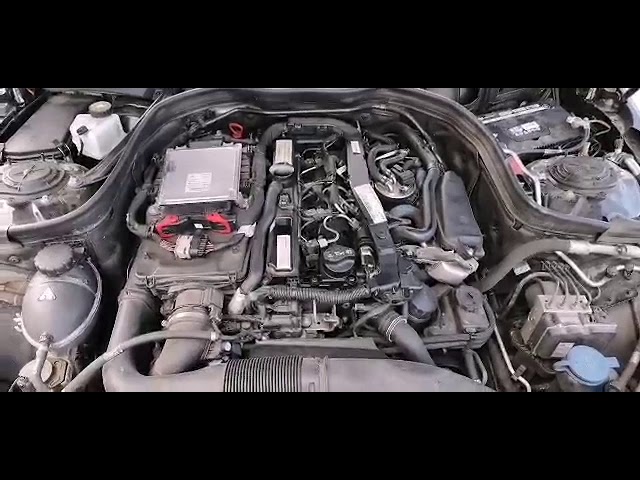 Praca Silnika Mercedes W212 2.2 Cdi - Youtube