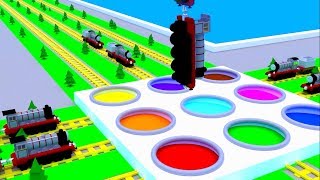 Thomas And Friends New Animated Episodes 3D Video Colored Trains