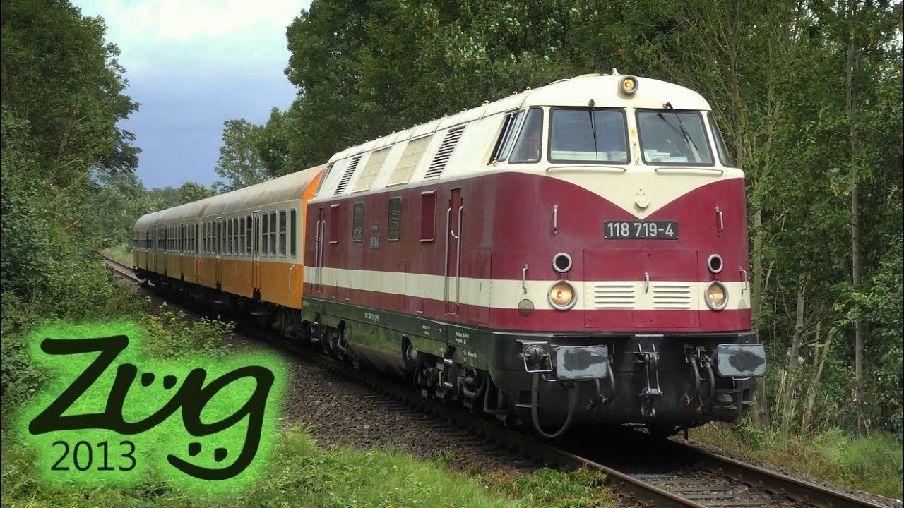 BR228 und y-Wagen (Städteexpress) | Sonderzug | Pfefferminzbahn | Kurzvideo