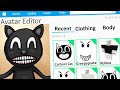 MAKING CARTOON CAT a ROBLOX ACCOUNT