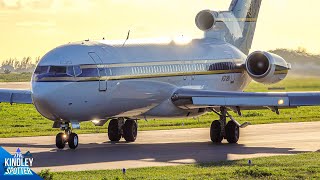 (4K) Stunning Boeing 727 VIP | Morning BizJet Planespotting in Bermuda | Arrivals & Departures