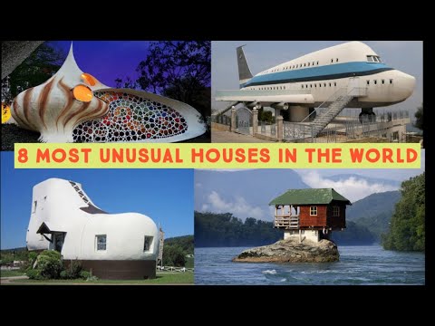 TOP 8 MOST UNUSUAL AND WEIRD HOUSES IN THE WORLD 2020 #unusualhouses #weirdhouses #houses2020