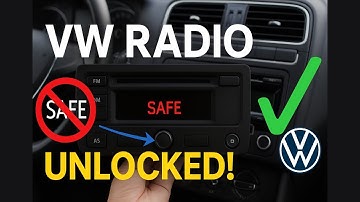 How to Get Your Volkswagen Radio Code & Exit SAFE Mode (Easy DIY)