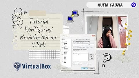 CARA KONFIGURASI REMOTE SERVER (SSH) DI DEBIAN 10