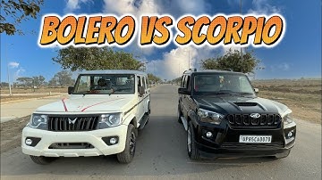 Something amazing happened in Drag Race today 😱 Mahindra Bolero B4 Vs Scorpio S5 🚀
