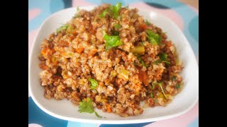 ВКУСНАЯ ГРЕЧНЕВАЯ КАША. Лёгкий, быстрый рецепт! Гречка. Кarabuğday pilavı ВКУСНАЯ ГРЕЧНЕВАЯ КАША. Лёгкий, быстрый рецепт! Гречка. Кarabuğday pilavı
