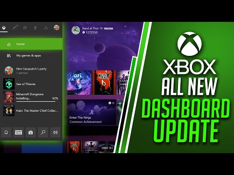 ALL NEW Xbox One Dashboard Update 2020 - Xbox Guide Changes