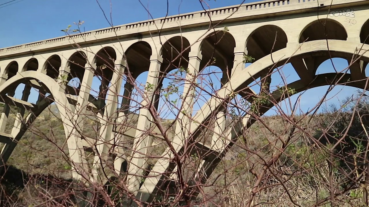 Arroyo Hondo old highway 101 bridge Goleta Ca