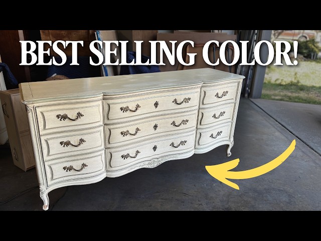 modern french provincial dresser makeover French Provincial wood bleach dresser makeover