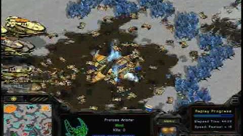 Starcraft - Protoss Vs. 7 Random Computers