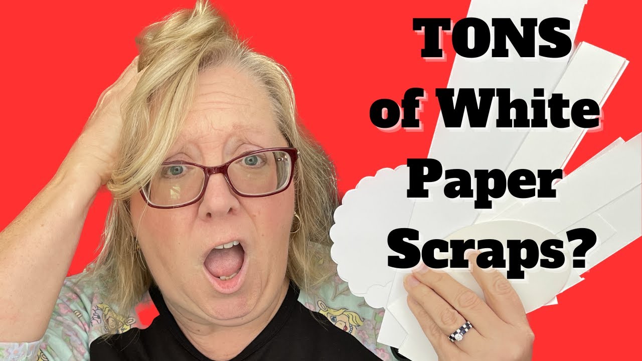 Brilliant Ideas for White PAPER SCRAPS! YouTube