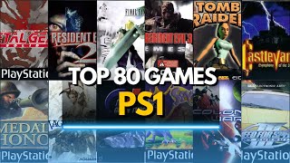 Top 80 Best Games for PS1 of All Time!