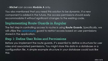 Allowing Route Access Based on User Roles in Angular