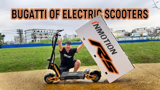 Bugatti of Electric Scooters || Inmotion RS Unboxing!