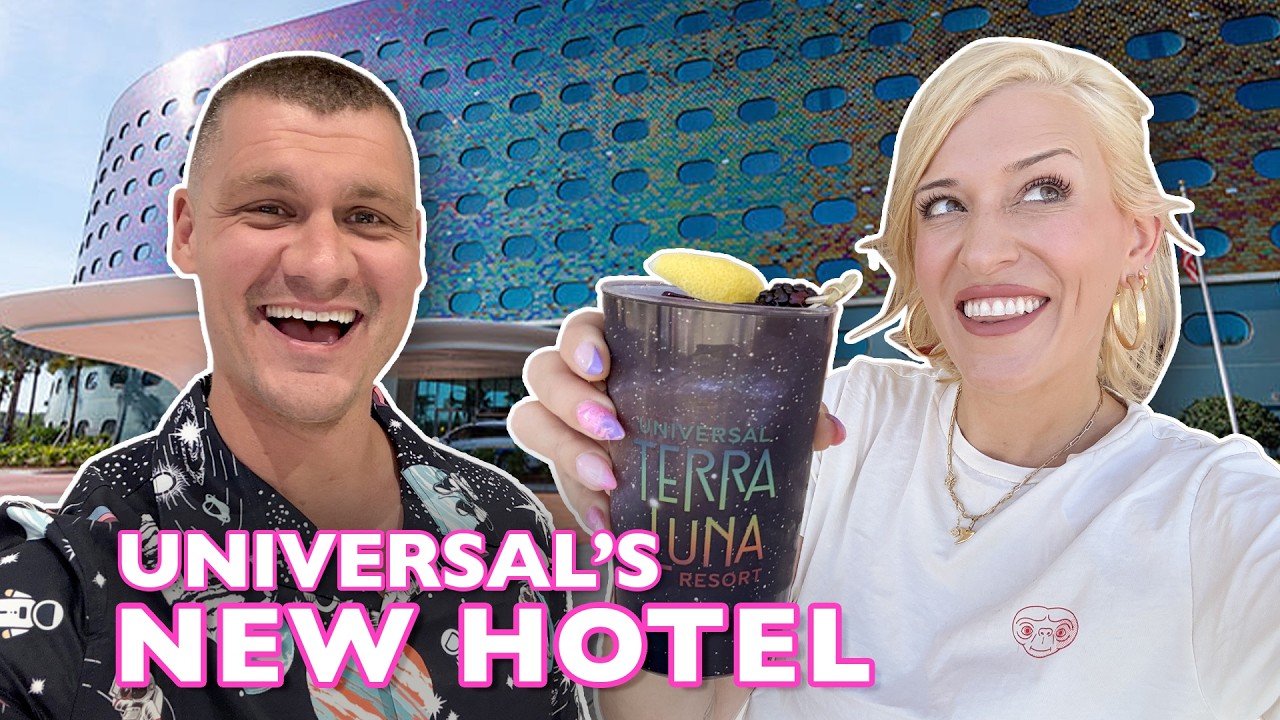 We Stayed At Universal's BRAND NEW Hotel | Terra Luna Resort | Epic Universe Orlando