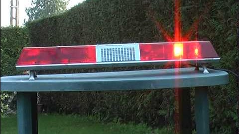 Code3 LP6000 lightbar