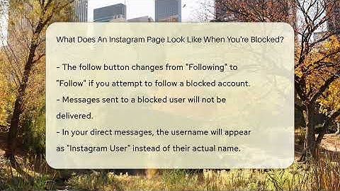 What Does An Instagram Page Look Like When You