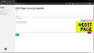 Wiki Project | Python