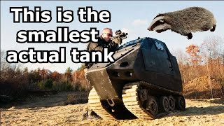 What is the ACTUAL worlds smallest tank? The Pav-1 Badger