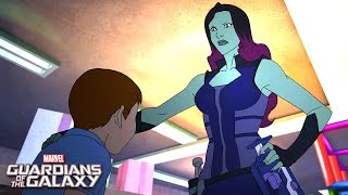 Gamora Strikes! | Marvel's Guardians of the Galaxy | Disney XD