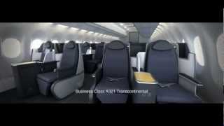 American Airlines new aircraft cabin interior tour Airbus A321 and Boeing 777 300.