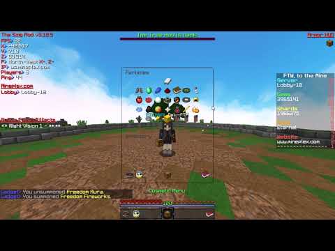 Cosmetic Showcase: All Possible Particles You Can Get