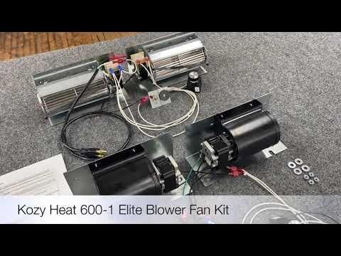 Kozy Heat 932-028 Blower Fan Kit for 932 Series Fireplaces | FireplaceBlowersOnline