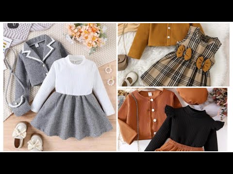 اشيك فساتين اطفال شتوي موديلات 2025