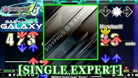 【DDR A3】 SISYPHUS / BEMANI Sound Team "Paoon" [SINGLE EXPERT] 譜面確認+Clap